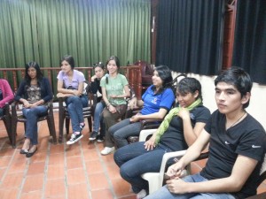 Taller jóvenes Loja, 6 y 7 de abril
