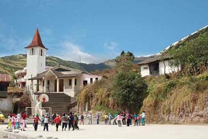 Parroquia Puéllaro, al noreste de la provincia de Pichincha