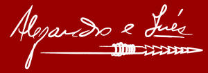 Logotipo Alejandro e Inés.
